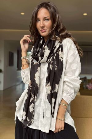 Laundry B Wicklow Scarf Black /10 =